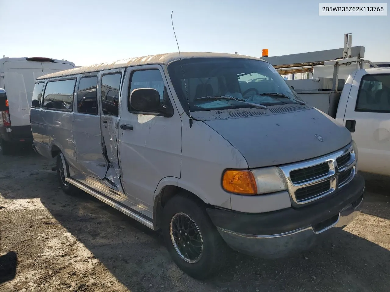 2002 Dodge Ram Wagon B3500 VIN: 2B5WB35Z62K113765 Lot: 71943144