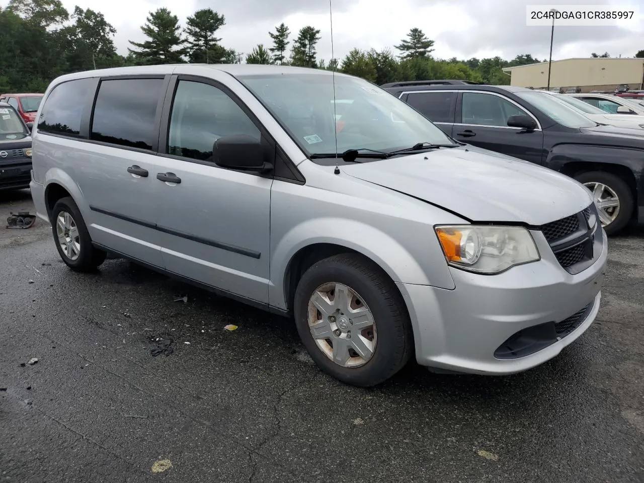 2012 Dodge Ram Van VIN: 2C4RDGAG1CR385997 Lot: 67888854