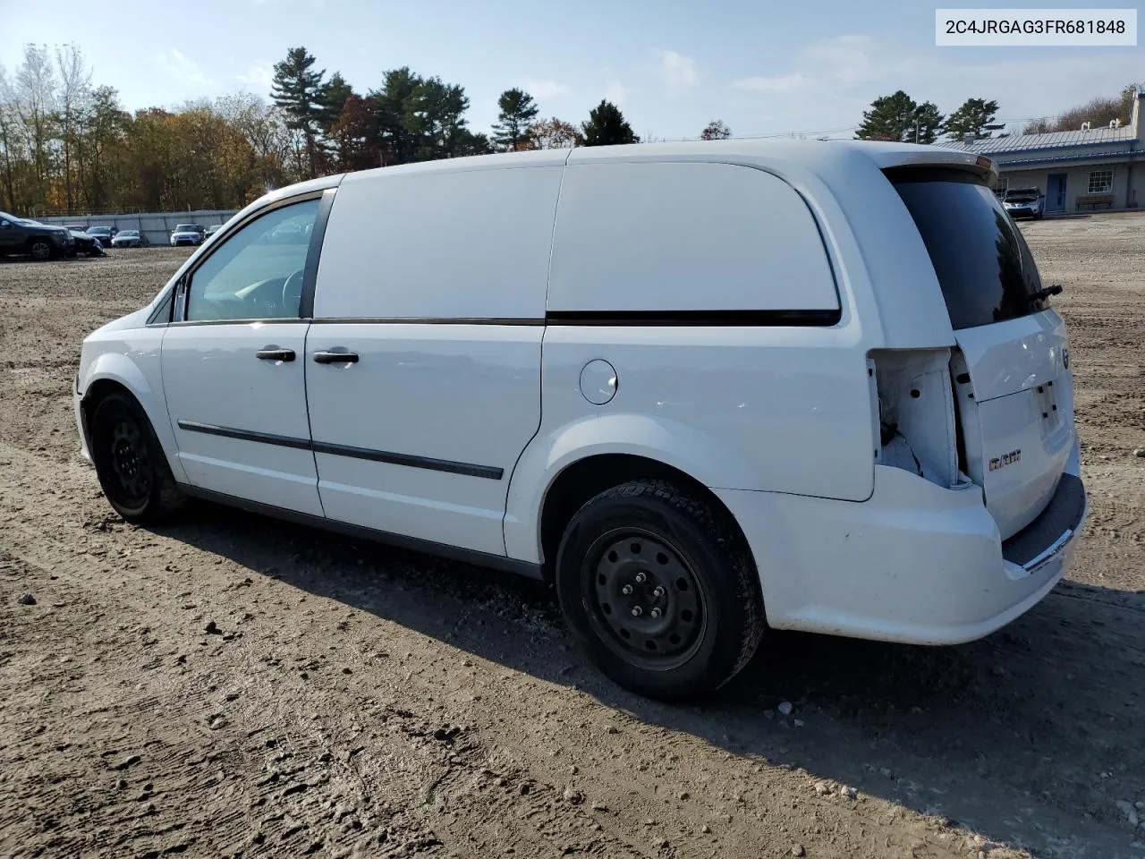 2015 Ram Tradesman VIN: 2C4JRGAG3FR681848 Lot: 78019154