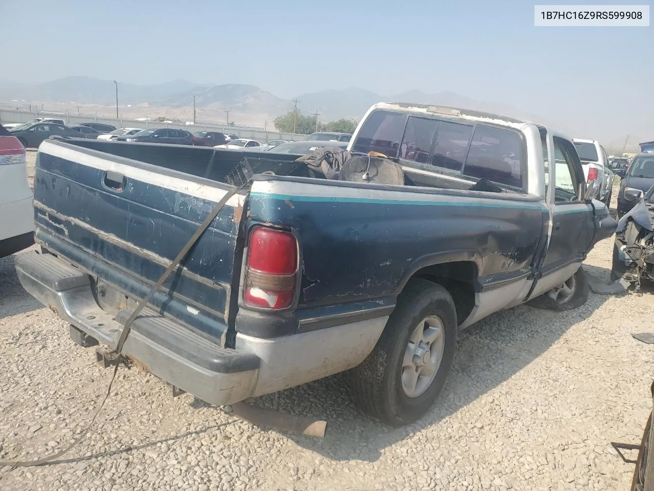 1994 Dodge Ram 1500 VIN: 1B7HC16Z9RS599908 Lot: 65376004