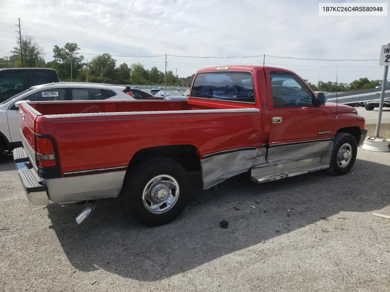 1994 Dodge Ram 2500 VIN: 1B7KC26C4RS580948 Lot: 69521474