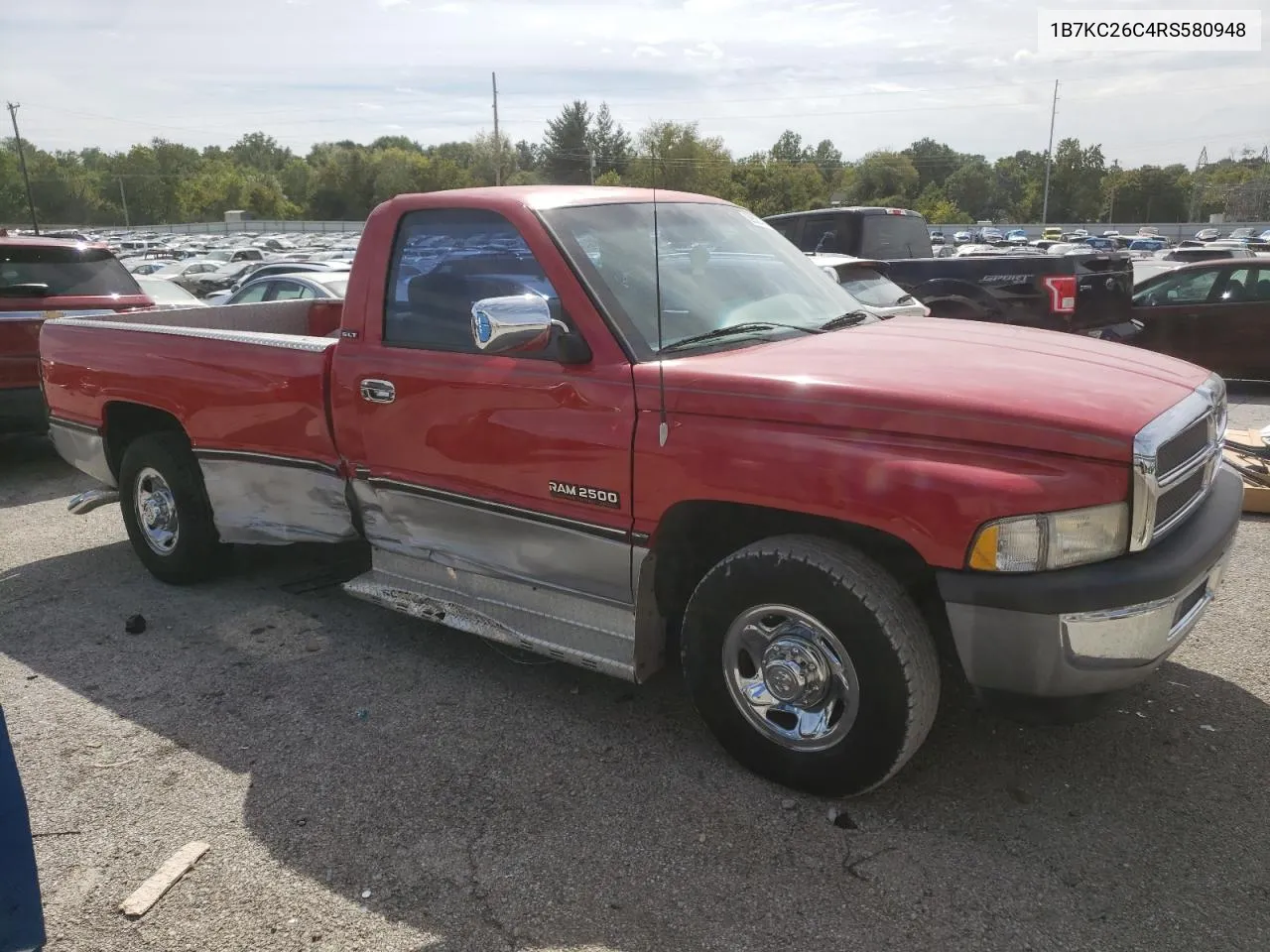 1994 Dodge Ram 2500 VIN: 1B7KC26C4RS580948 Lot: 69521474