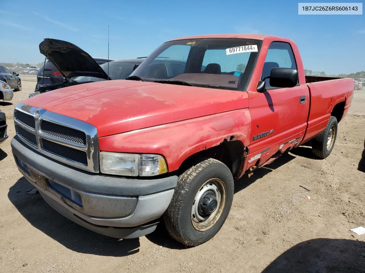 1994 Dodge Ram 2500 VIN: 1B7JC26Z6RS606143 Lot: 69771844