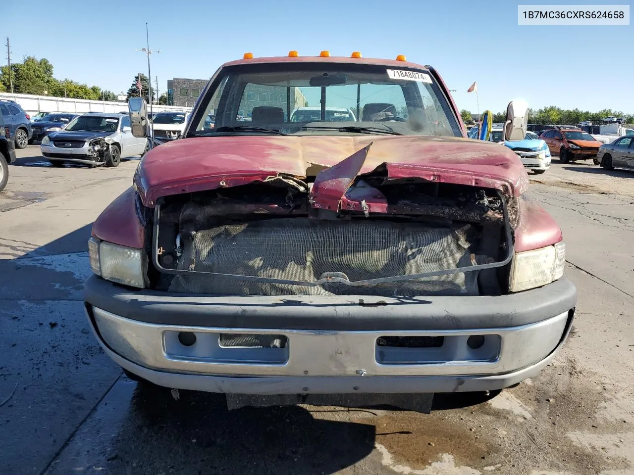 1994 Dodge Ram 3500 VIN: 1B7MC36CXRS624658 Lot: 71848074