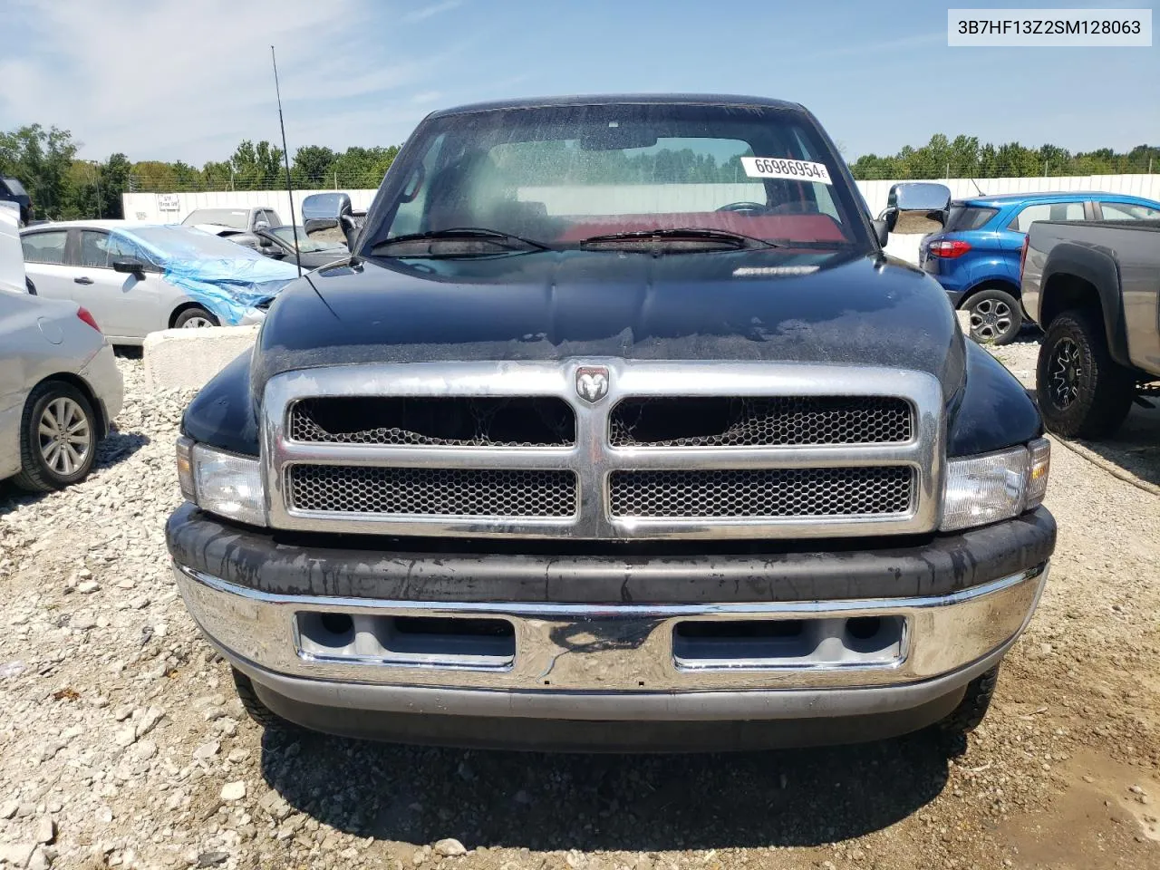 1995 Dodge Ram 1500 VIN: 3B7HF13Z2SM128063 Lot: 66986954