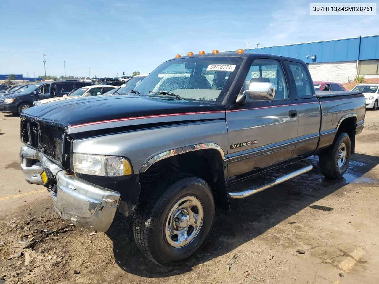 1995 Dodge Ram 1500 VIN: 3B7HF13Z4SM128761 Lot: 69778774