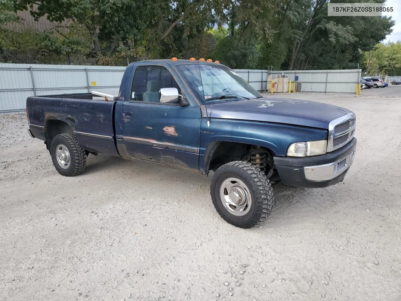 1995 Dodge Ram 2500 VIN: 1B7KF26Z0SS188065 Lot: 72390084