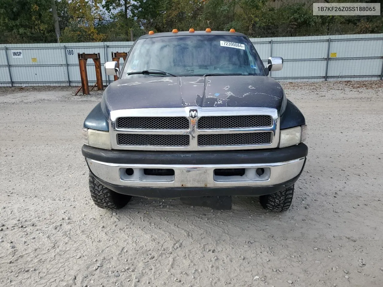 1995 Dodge Ram 2500 VIN: 1B7KF26Z0SS188065 Lot: 72390084