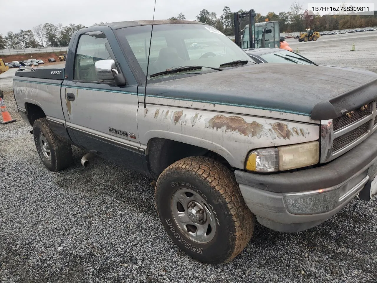 1995 Dodge Ram 1500 VIN: 1B7HF16Z7SS309811 Lot: 76067494