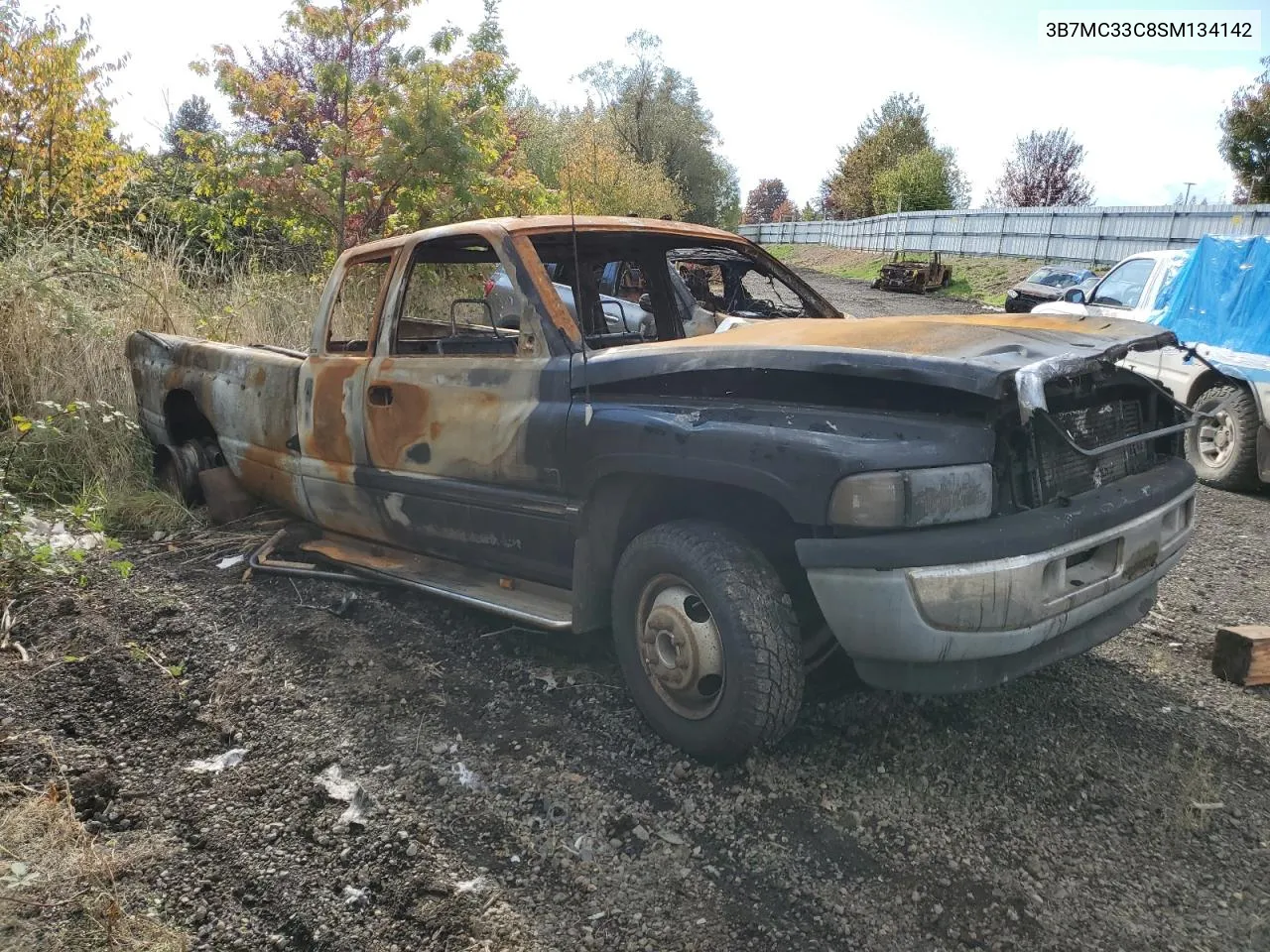 1995 Dodge Ram 3500 VIN: 3B7MC33C8SM134142 Lot: 77079584