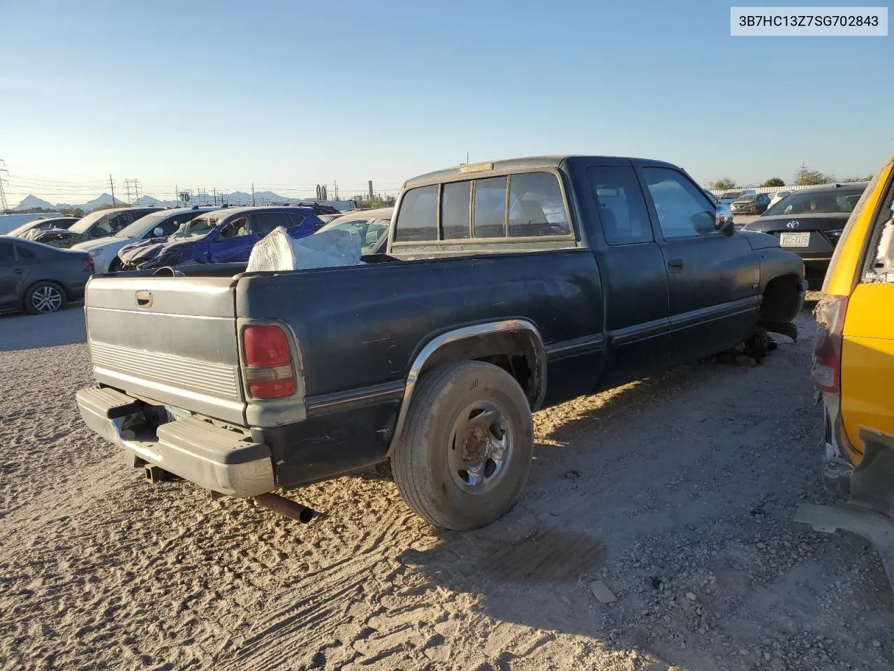 1995 Dodge Ram 1500 VIN: 3B7HC13Z7SG702843 Lot: 78088354