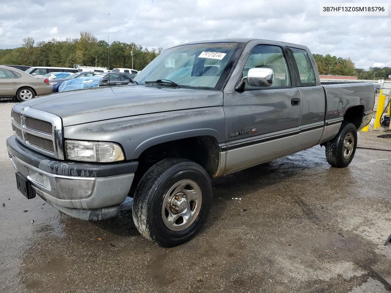 1995 Dodge Ram 1500 VIN: 3B7HF13Z0SM185796 Lot: 79131814