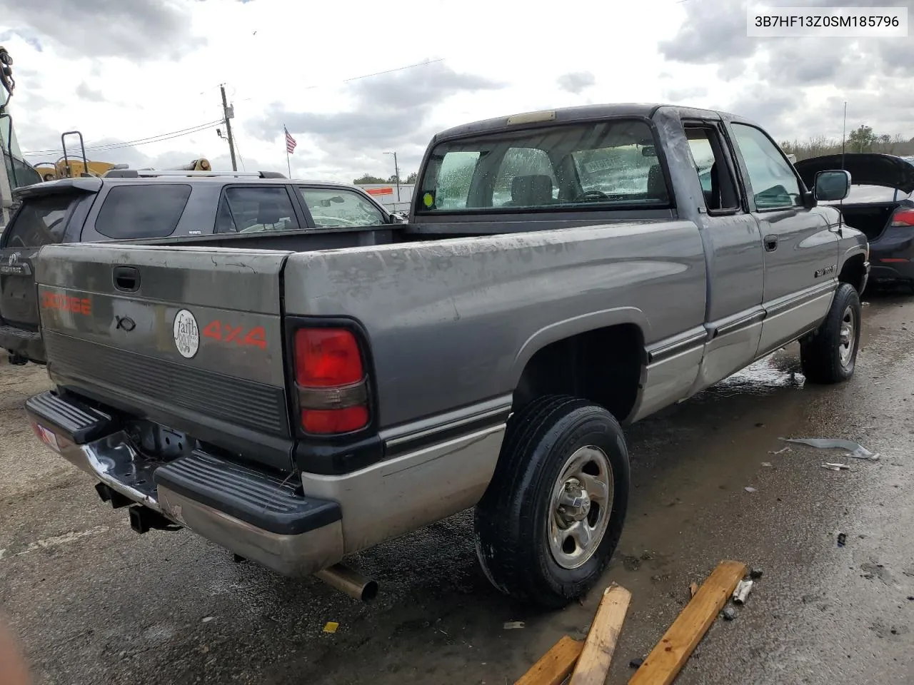 1995 Dodge Ram 1500 VIN: 3B7HF13Z0SM185796 Lot: 79131814