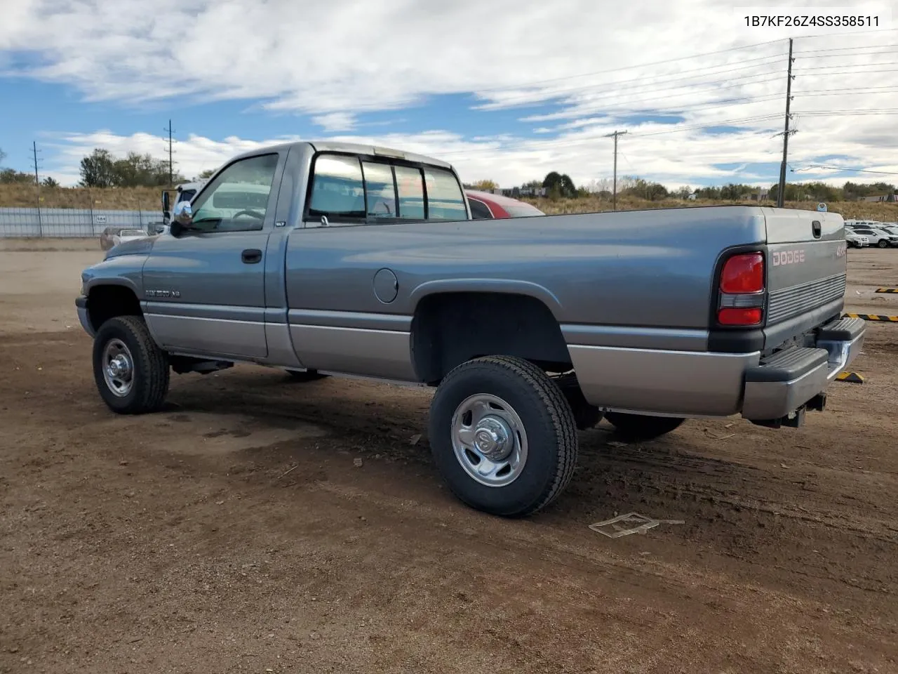 1995 Dodge Ram 2500 VIN: 1B7KF26Z4SS358511 Lot: 79273244