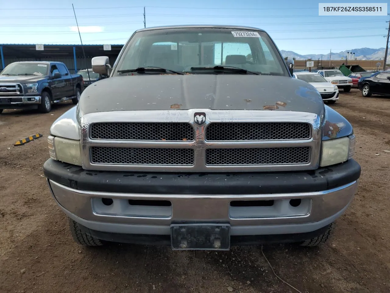 1995 Dodge Ram 2500 VIN: 1B7KF26Z4SS358511 Lot: 79273244