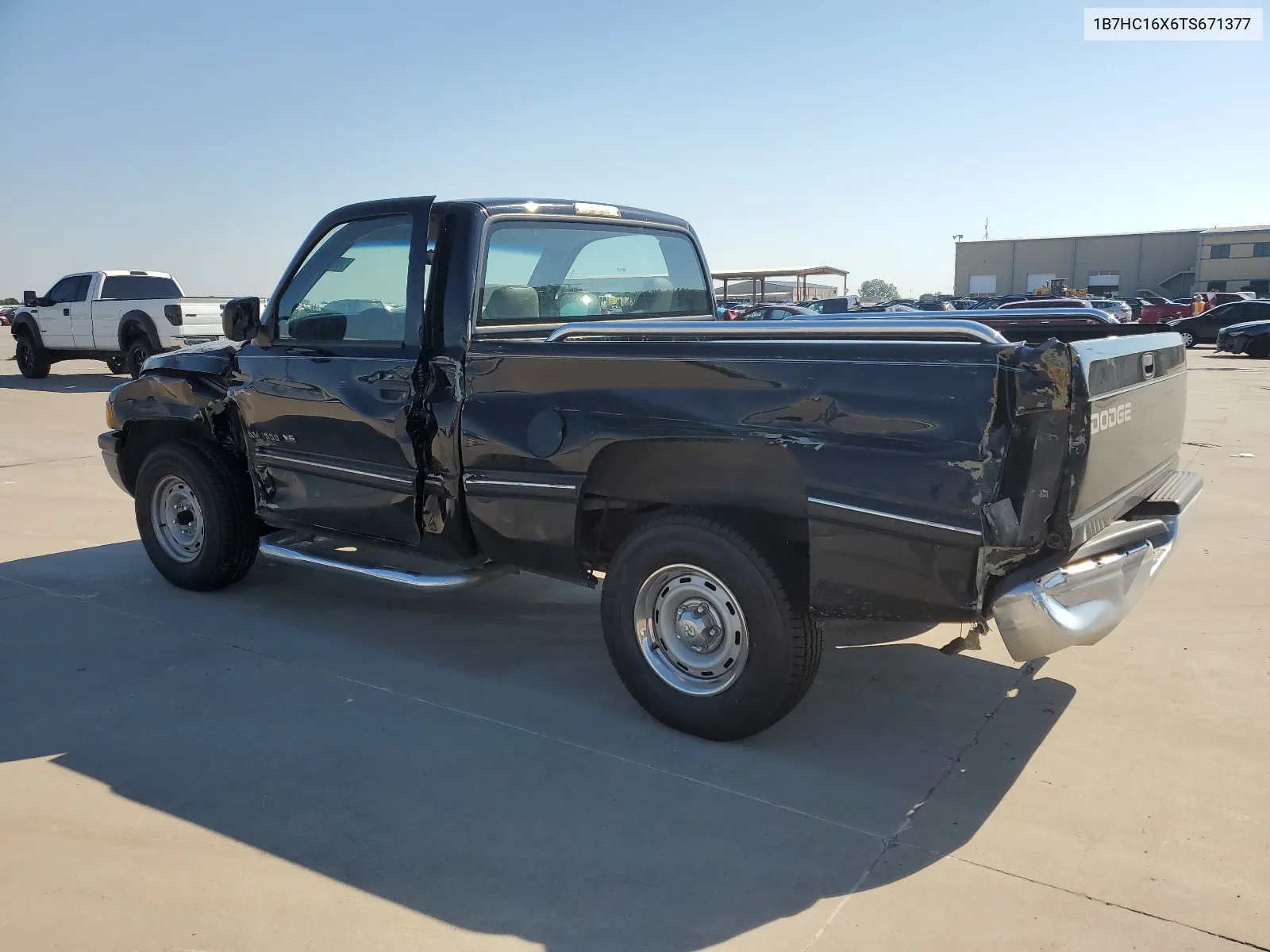 1996 Dodge Ram 1500 VIN: 1B7HC16X6TS671377 Lot: 58865564