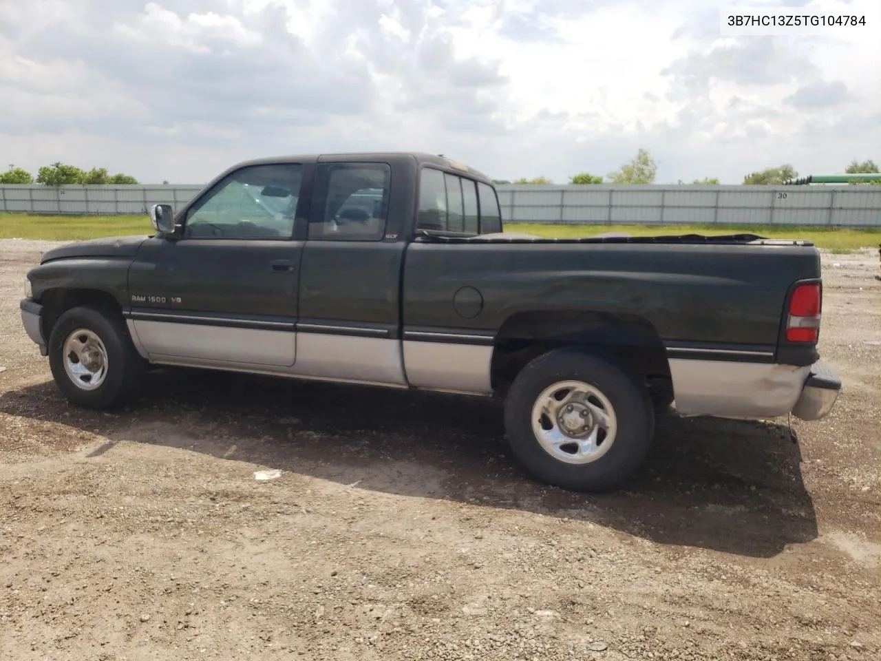 1996 Dodge Ram 1500 VIN: 3B7HC13Z5TG104784 Lot: 58910164