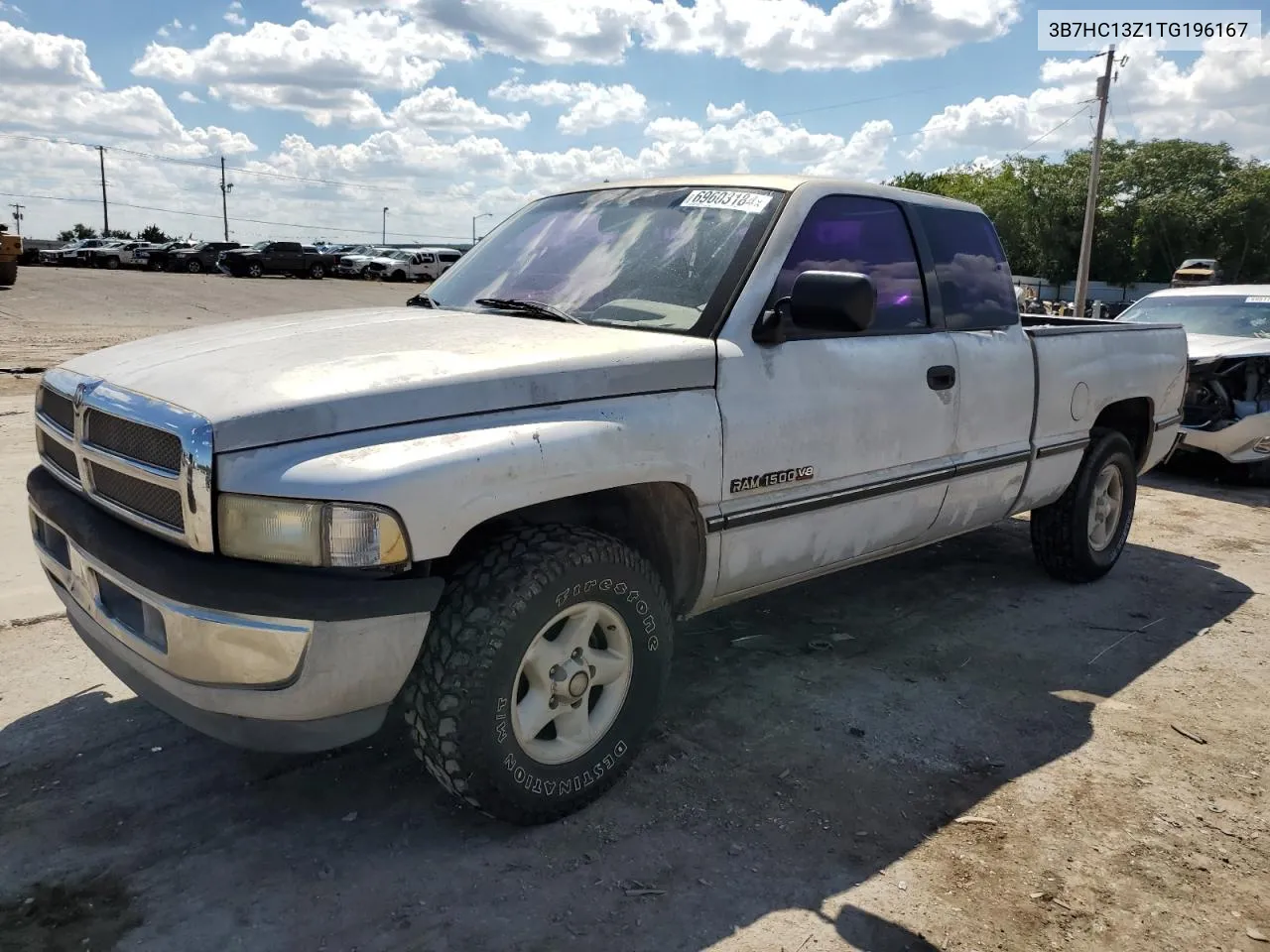 1996 Dodge Ram 1500 VIN: 3B7HC13Z1TG196167 Lot: 69603184