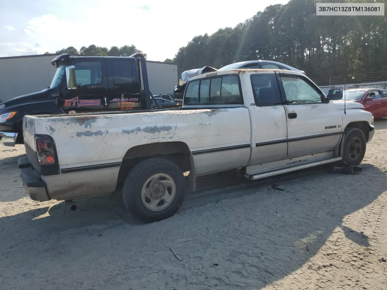 1996 Dodge Ram 1500 VIN: 3B7HC13Z8TM136081 Lot: 70375444