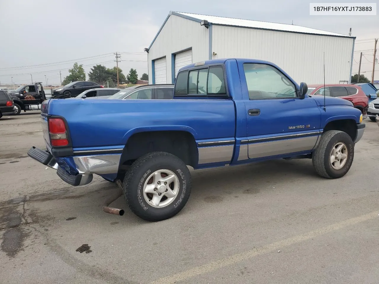 1996 Dodge Ram 1500 VIN: 1B7HF16YXTJ173883 Lot: 71092674