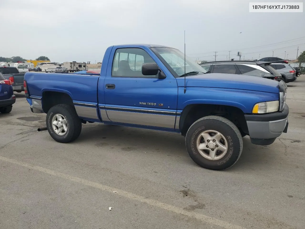 1996 Dodge Ram 1500 VIN: 1B7HF16YXTJ173883 Lot: 71092674