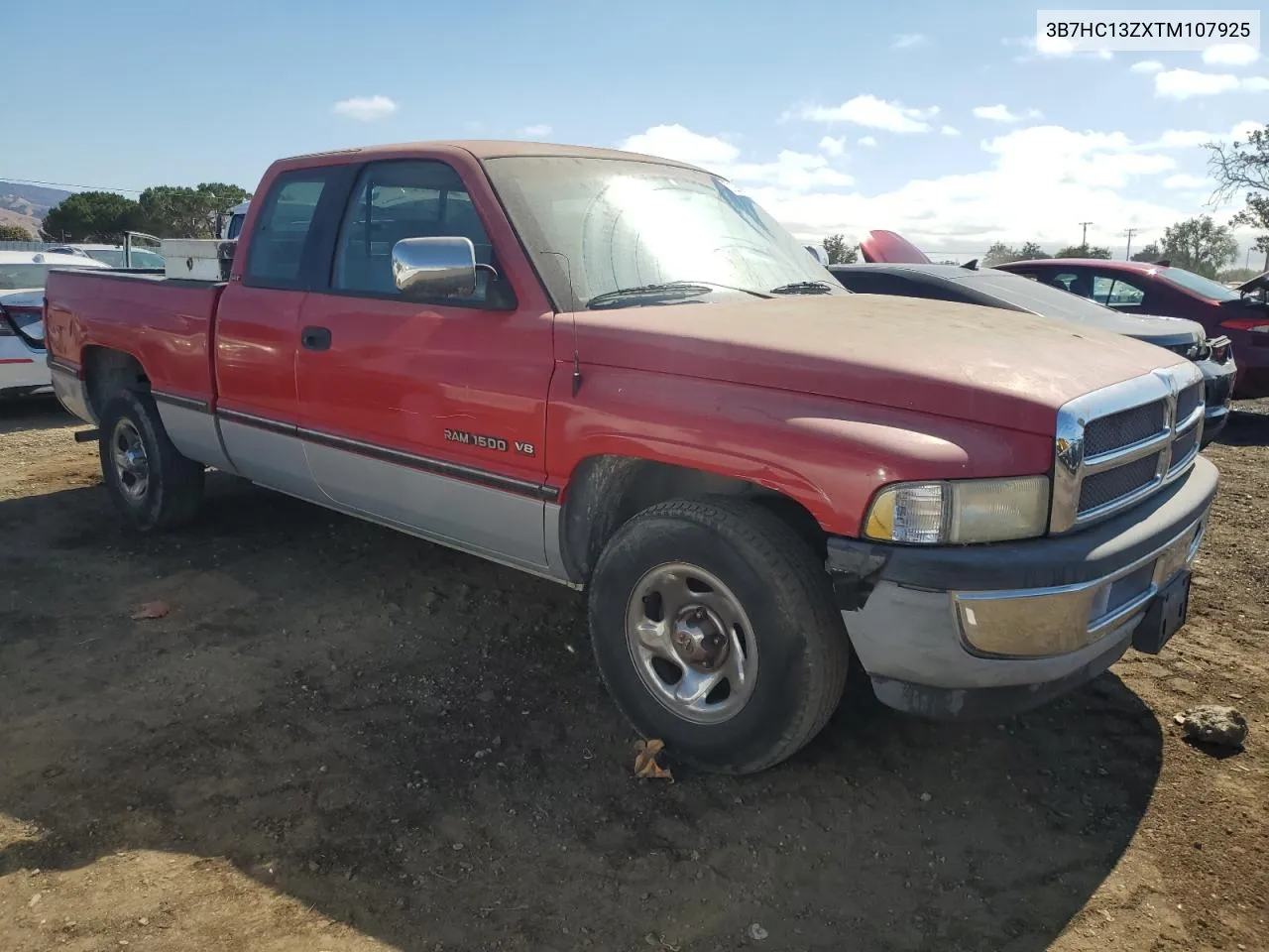 1996 Dodge Ram 1500 VIN: 3B7HC13ZXTM107925 Lot: 73129314