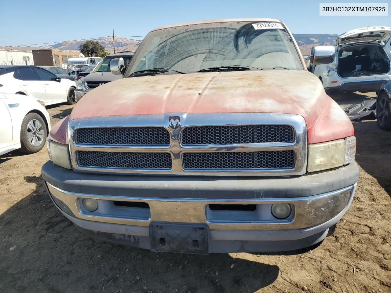 1996 Dodge Ram 1500 VIN: 3B7HC13ZXTM107925 Lot: 73129314