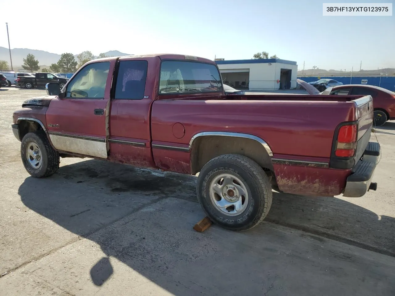 1996 Dodge Ram 1500 VIN: 3B7HF13YXTG123975 Lot: 73549874