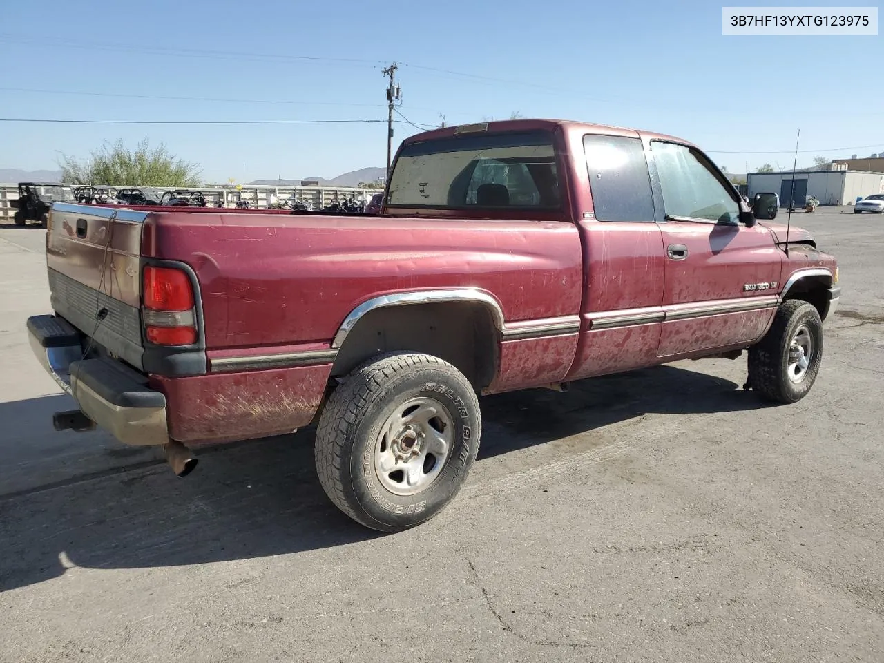 1996 Dodge Ram 1500 VIN: 3B7HF13YXTG123975 Lot: 73549874