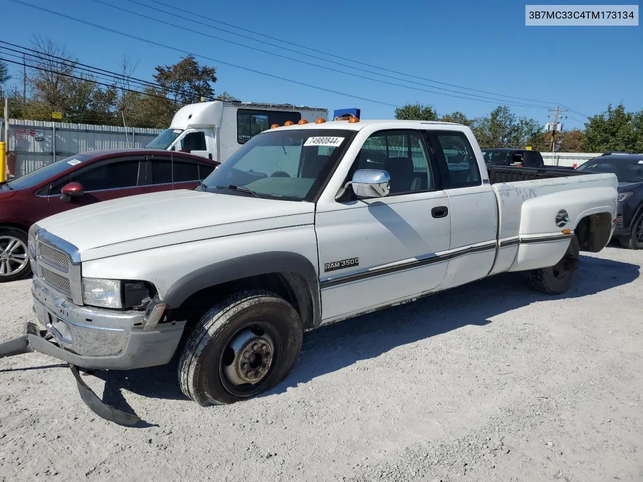 1996 Dodge Ram 3500 VIN: 3B7MC33C4TM173134 Lot: 74980844