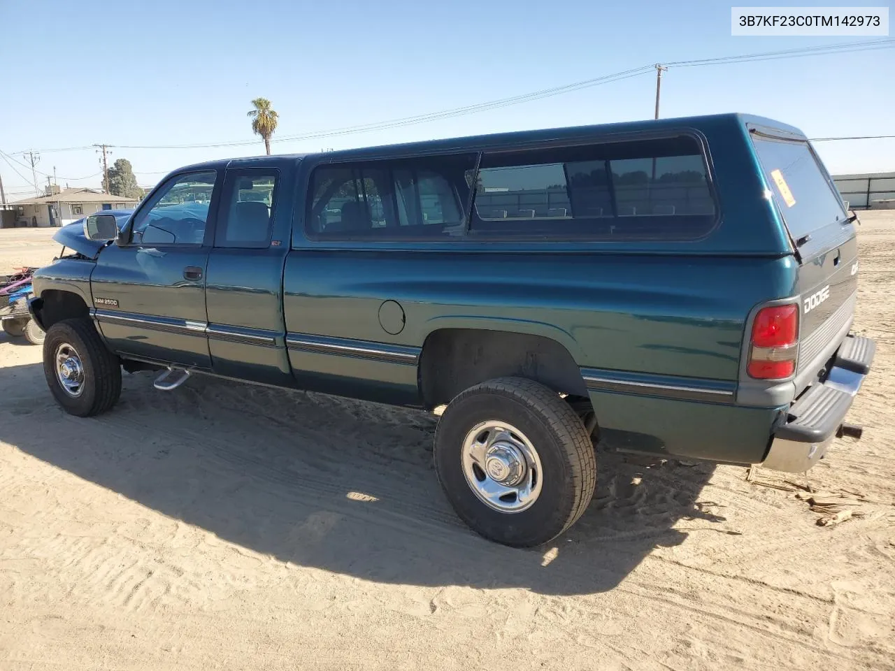 1996 Dodge Ram 2500 VIN: 3B7KF23C0TM142973 Lot: 77576514