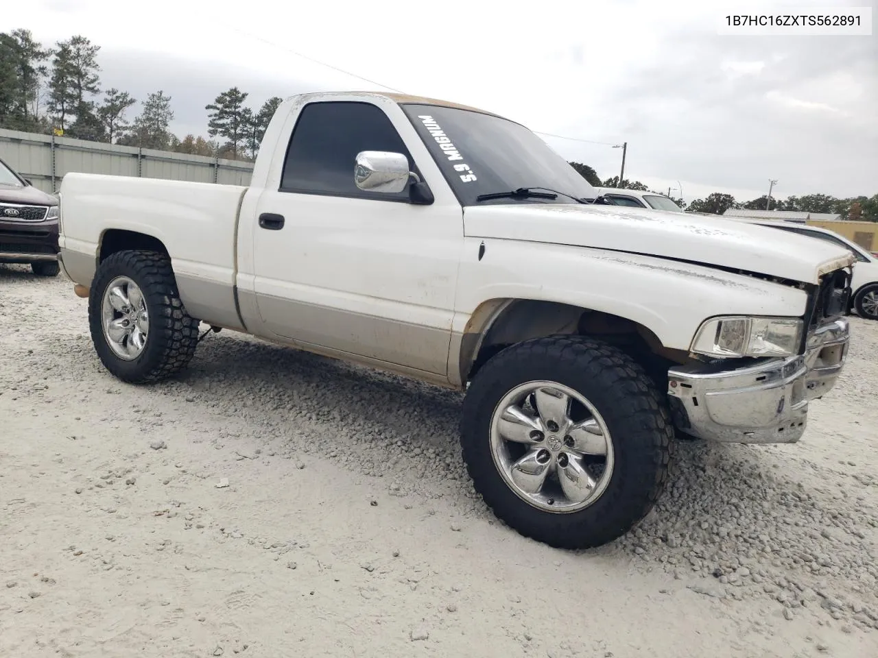 1996 Dodge Ram 1500 VIN: 1B7HC16ZXTS562891 Lot: 78233264