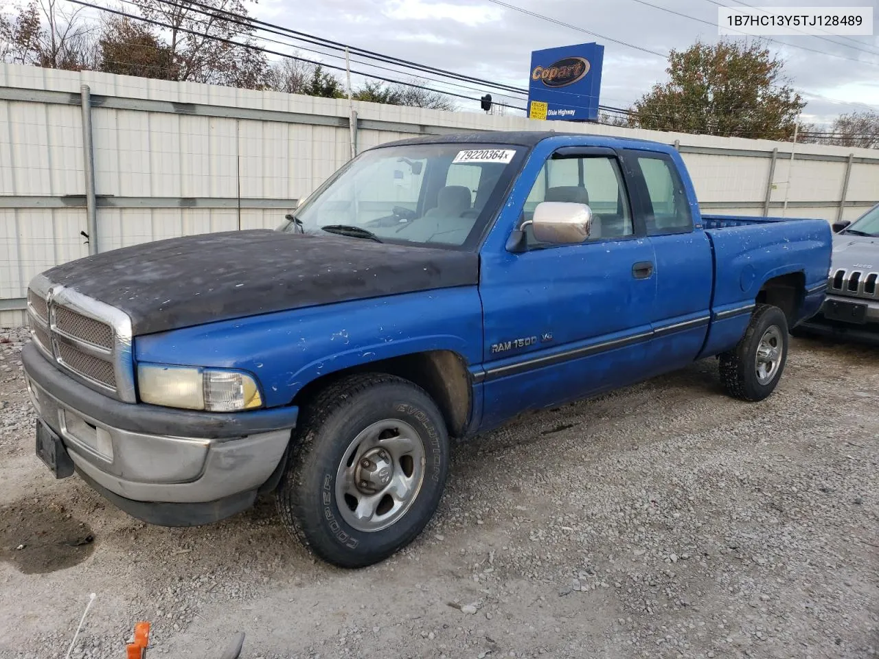 1996 Dodge Ram 1500 VIN: 1B7HC13Y5TJ128489 Lot: 79220364