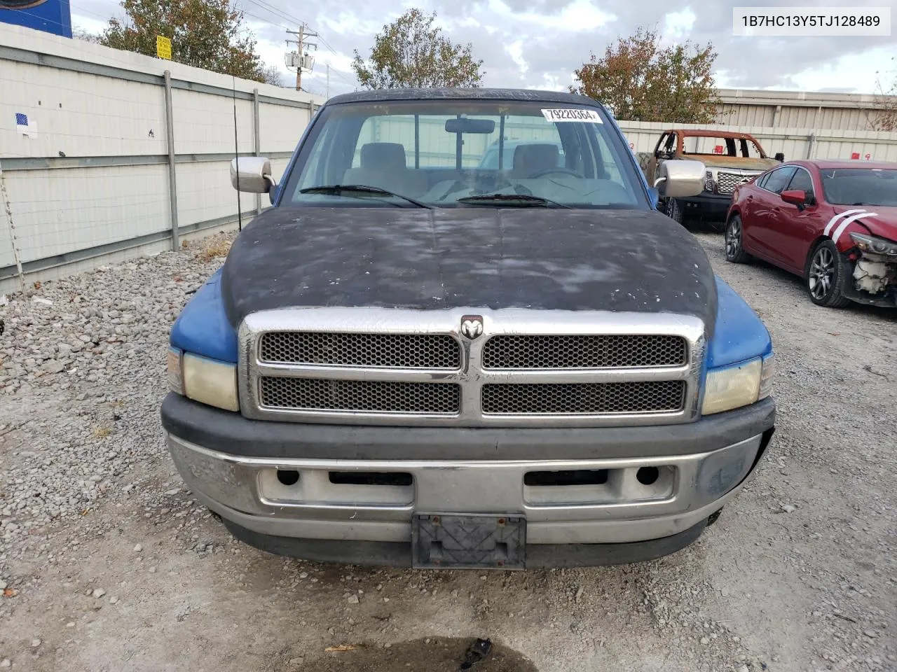 1996 Dodge Ram 1500 VIN: 1B7HC13Y5TJ128489 Lot: 79220364