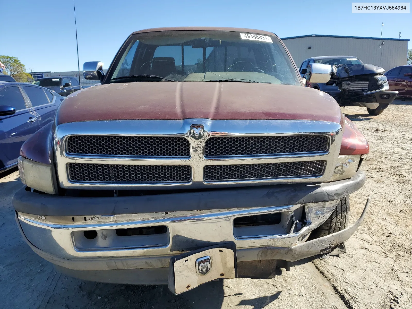 1997 Dodge Ram 1500 VIN: 1B7HC13YXVJ564984 Lot: 49368894