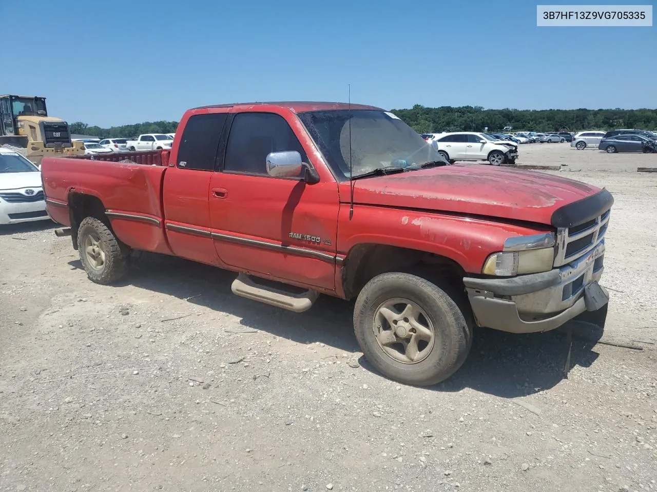 1997 Dodge Ram 1500 VIN: 3B7HF13Z9VG705335 Lot: 61914204