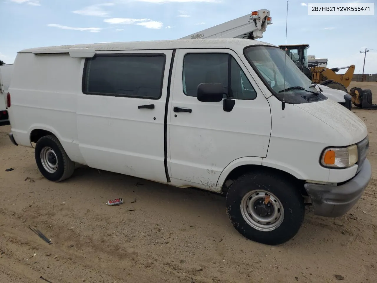 1997 Dodge Ram Van B2500 VIN: 2B7HB21Y2VK555471 Lot: 66059044