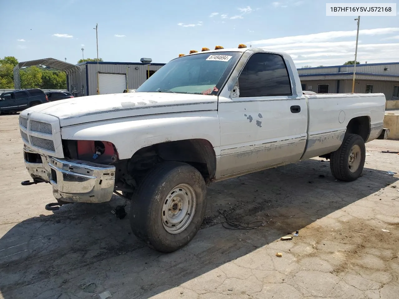 1B7HF16Y5VJ572168 1997 Dodge Ram 1500