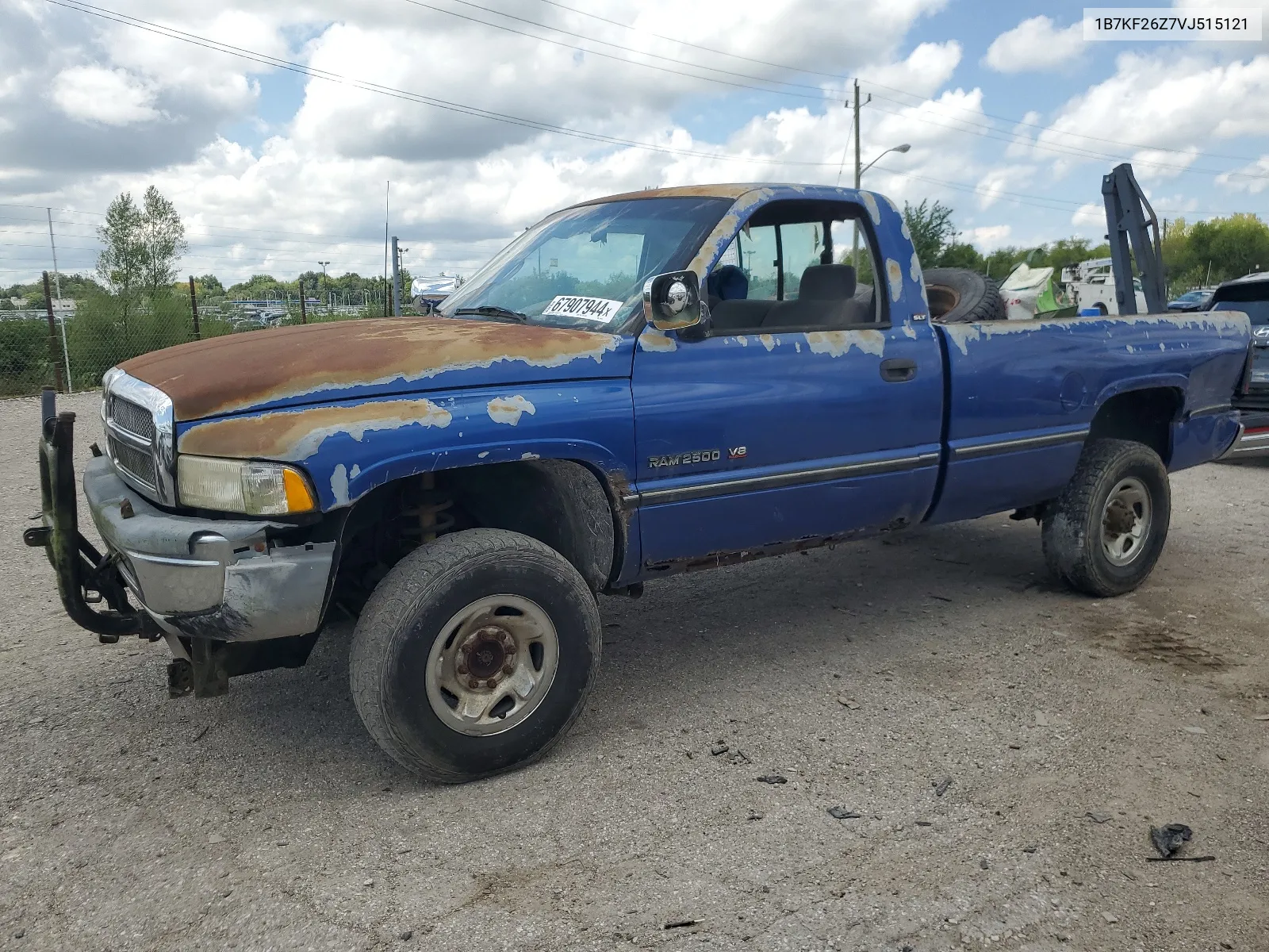 1997 Dodge Ram 2500 VIN: 1B7KF26Z7VJ515121 Lot: 67907944