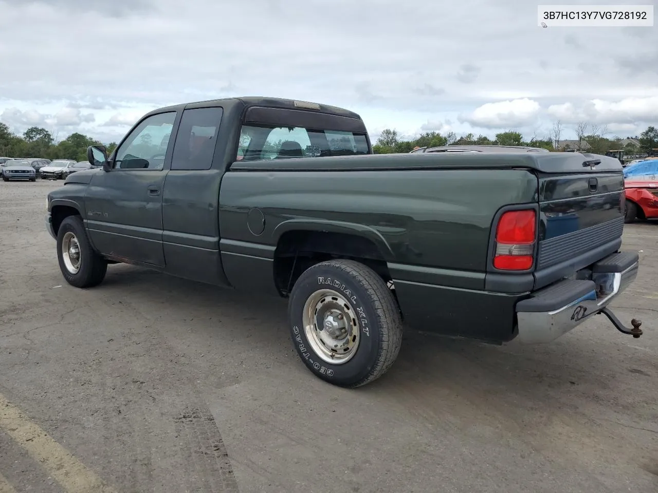 1997 Dodge Ram 1500 VIN: 3B7HC13Y7VG728192 Lot: 70178534