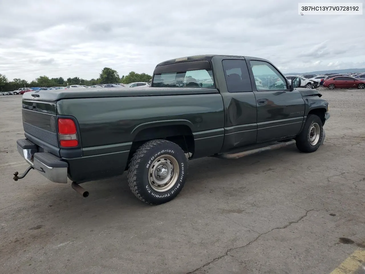 1997 Dodge Ram 1500 VIN: 3B7HC13Y7VG728192 Lot: 70178534