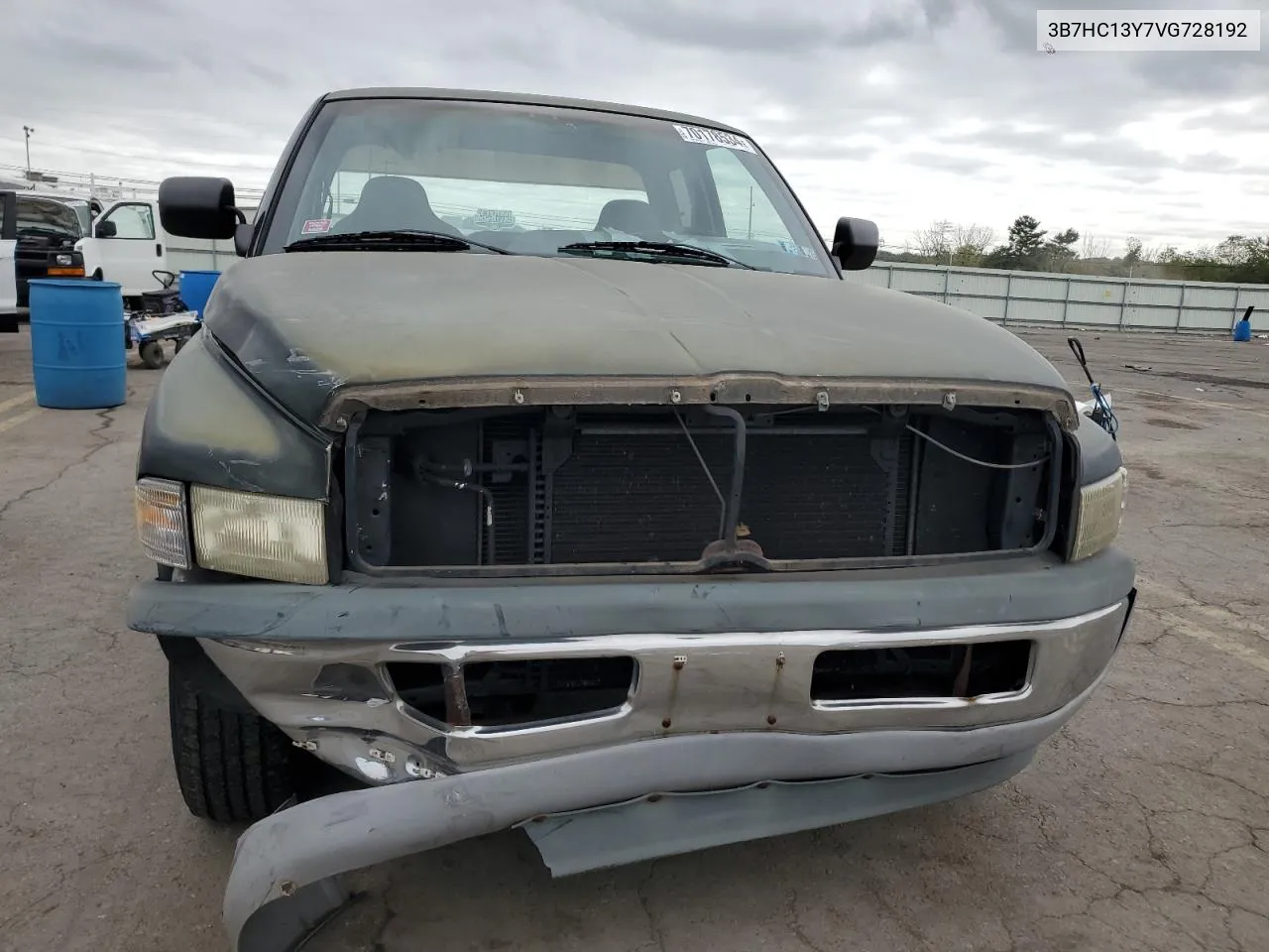 1997 Dodge Ram 1500 VIN: 3B7HC13Y7VG728192 Lot: 70178534