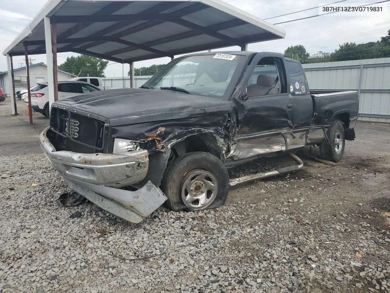 1997 Dodge Ram 1500 VIN: 3B7HF13Z3VG719831 Lot: 70197324