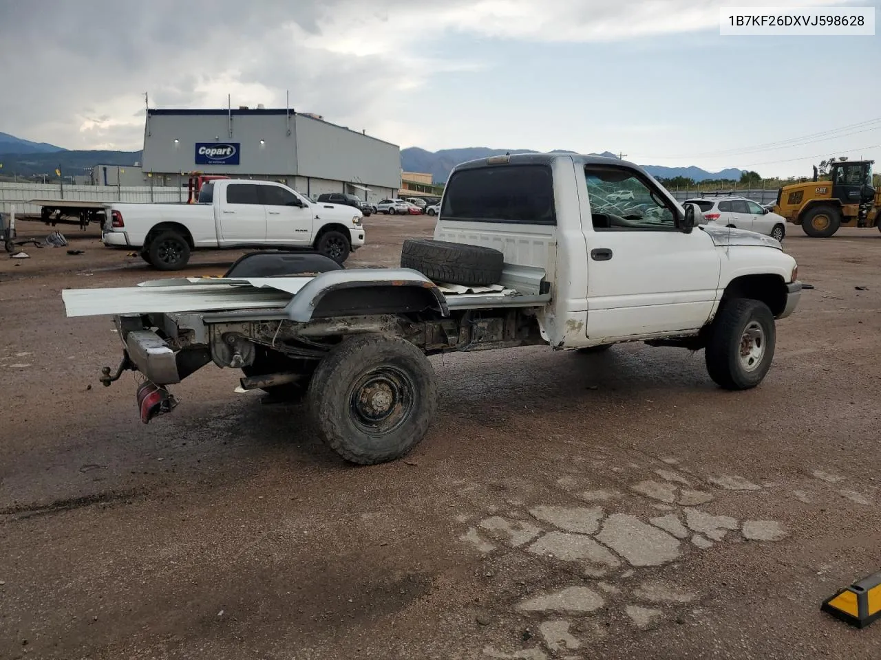 1997 Dodge Ram 2500 VIN: 1B7KF26DXVJ598628 Lot: 70559844