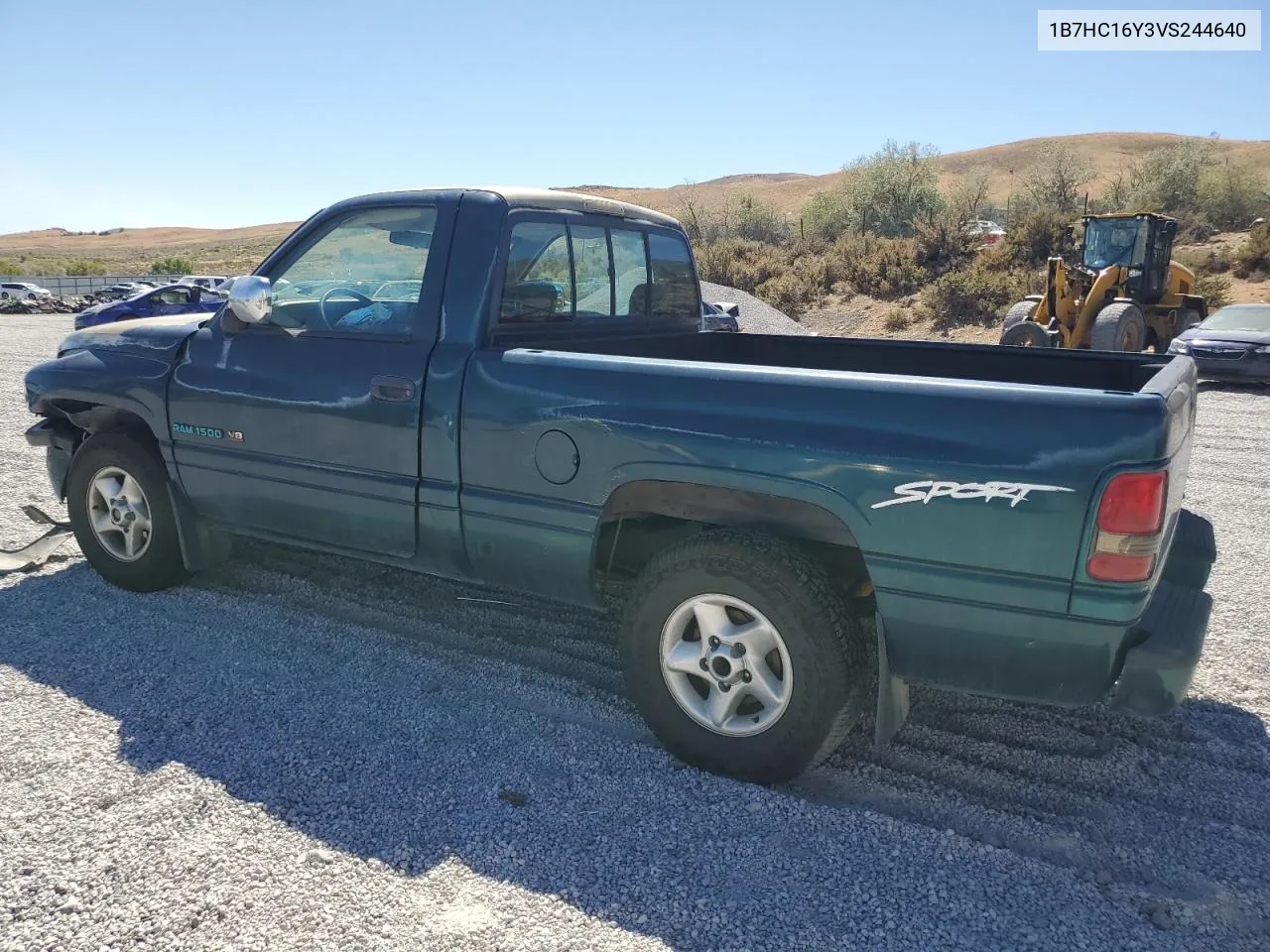 1997 Dodge Ram 1500 VIN: 1B7HC16Y3VS244640 Lot: 71087604