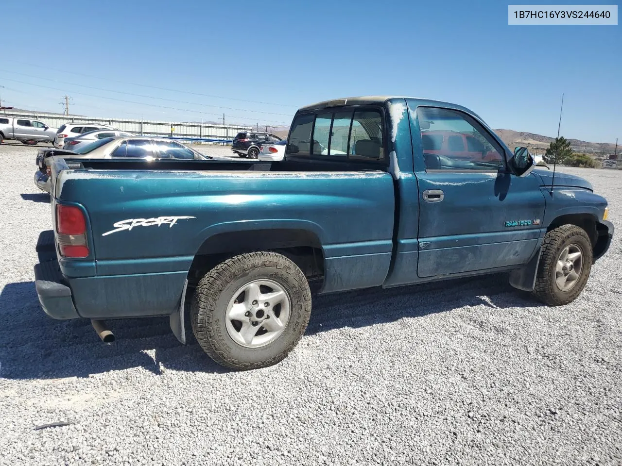 1997 Dodge Ram 1500 VIN: 1B7HC16Y3VS244640 Lot: 71087604