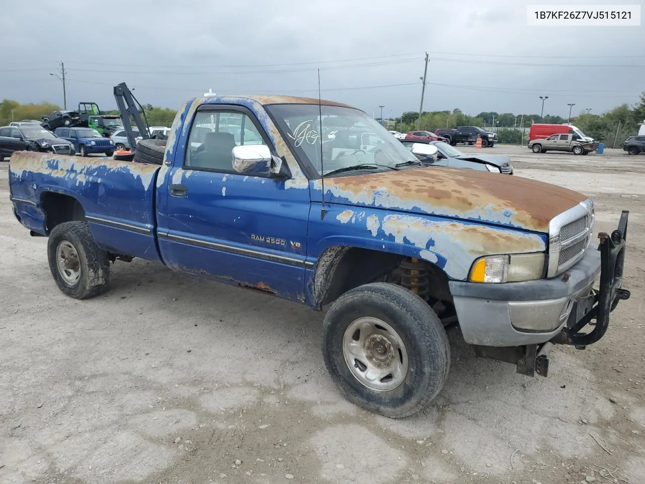 1997 Dodge Ram 2500 VIN: 1B7KF26Z7VJ515121 Lot: 72426464