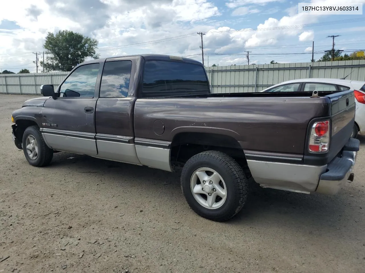 1997 Dodge Ram 1500 VIN: 1B7HC13Y8VJ603314 Lot: 72765714