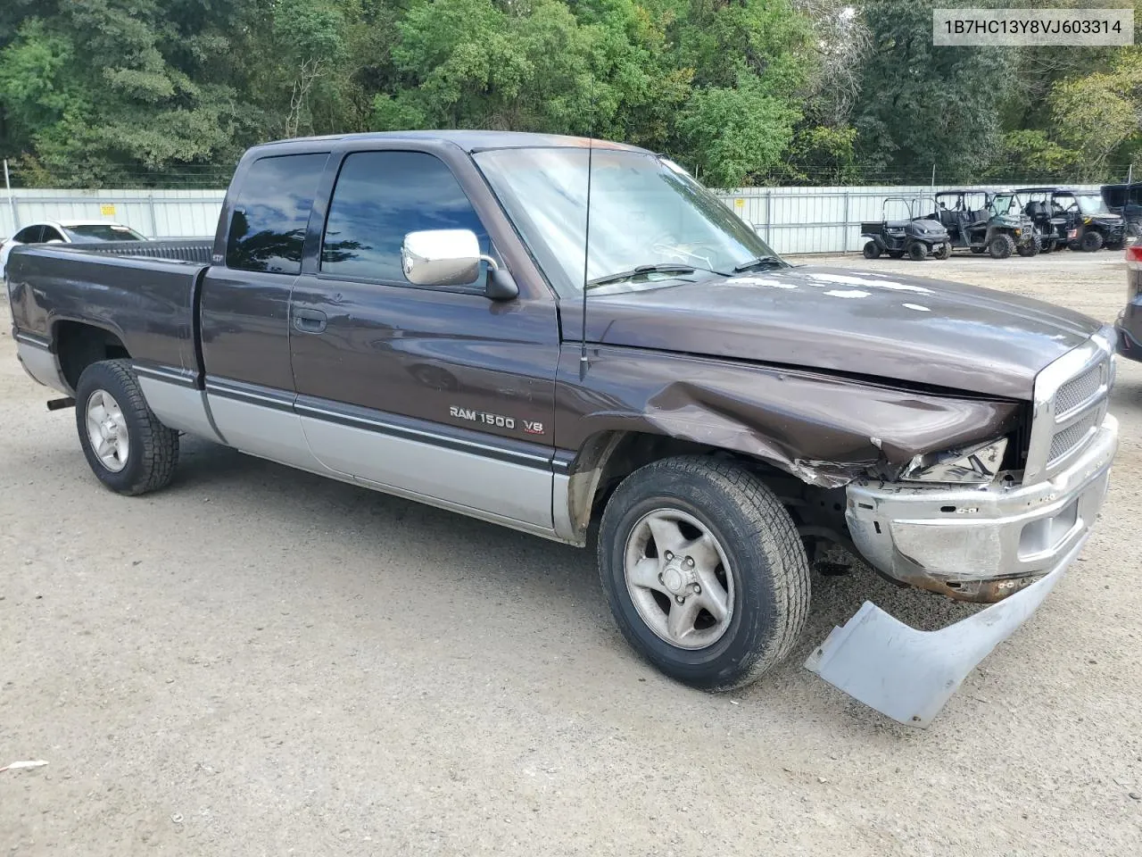 1997 Dodge Ram 1500 VIN: 1B7HC13Y8VJ603314 Lot: 72765714