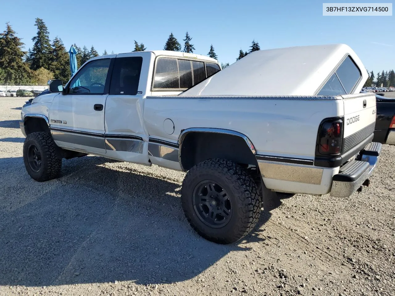 1997 Dodge Ram 1500 VIN: 3B7HF13ZXVG714500 Lot: 74283324